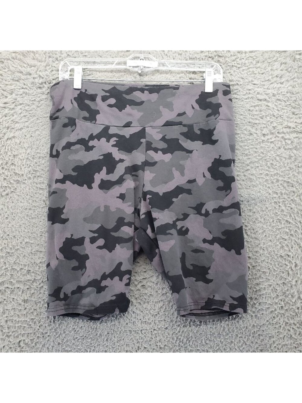 Wild Fable Shorts Womens XXL Multicolor Camo Stretchy Knit Lounge Casual Style